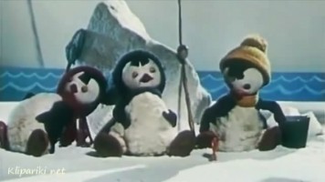 Детская песня - Три пингвина